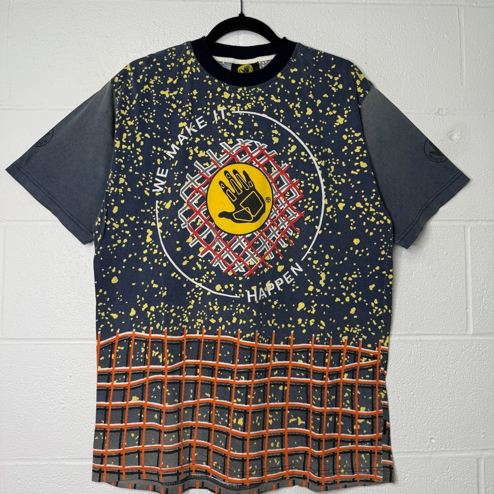 Body Glove All Over Print RARE Vintage AOP 90s T-Shirt Size L